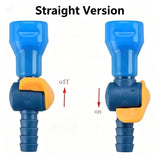 90 degree/Straight Replacement Hydration Bags Bite Valves with Switch Sports Hydration Drink Pack Replacement Bite Valve Nozzle Mouthpiece