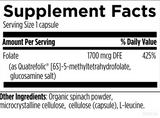 L-5-MTHF 1,700 mcg DFE (1 mg)