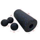 Hollow Yoga Roller & Massage Peanut Ball Set – Deep Tissue Muscle Recovery & Stretching Kit