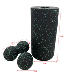 Hollow Yoga Roller & Massage Peanut Ball Set – Deep Tissue Muscle Recovery & Stretching Kit