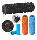 Electric Vibrating Foam Roller – Rechargeable Deep Tissue Massage Roller with 5 Vibration Modes