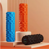 Electric Vibrating Foam Roller – Rechargeable Deep Tissue Massage Roller with 5 Vibration Modes
