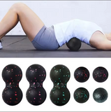 8cm Peanut Massage Ball | High Density Fascia Ball for Deep Tissue Muscle Relief | Myofascial Release, Yoga, Fitness & Physical Therapy