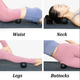 8cm Peanut Massage Ball | High Density Fascia Ball for Deep Tissue Muscle Relief | Myofascial Release, Yoga, Fitness & Physical Therapy