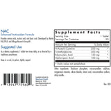 NAC/Enhanced Antioxidant Formula