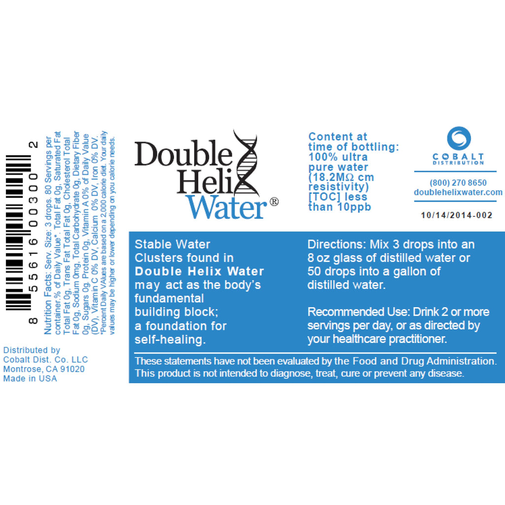 Double Helix Water | personalpower