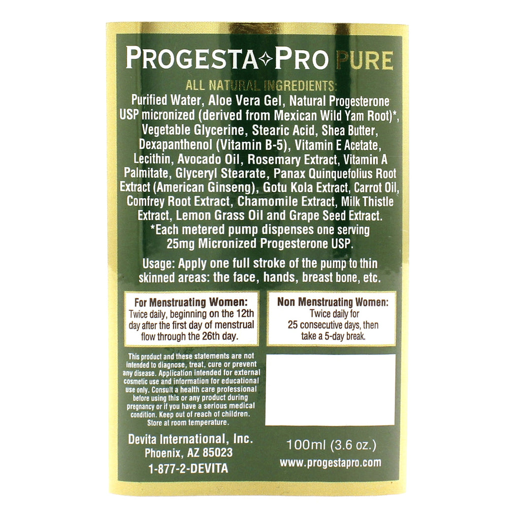 Progesta-Pro Pure | personalpower