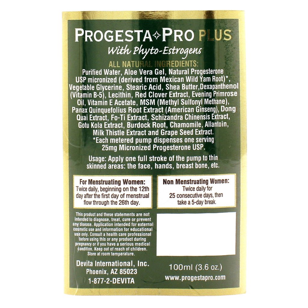 Progesta-Pro Plus | personalpower