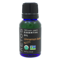 Cinnamon Bark Essential Oil 100% Pure, Organic, Non-GMO