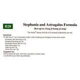 Stephania and Astragalus Formula (H20)