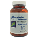 Pantothenic Acid 500mg