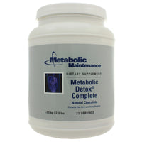 Metabolic Detox Complete Natural Chocolate