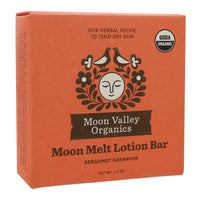 Moon Melt Lotion Bar Bergamot Geranium