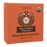 Moon Melt Lotion Bar Bergamot Geranium