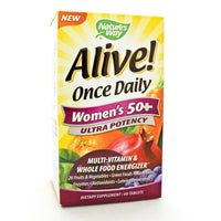 Alive! Once Daily Womens 50+ Multi (Ultra Potency)
