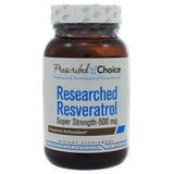 Researched Resveratrol Super Strength 500mg