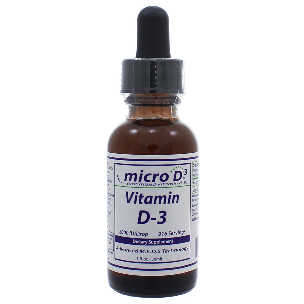 Micro Vitamin D3 2,000IU Liquid