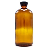 Amber Bottle w/Cap