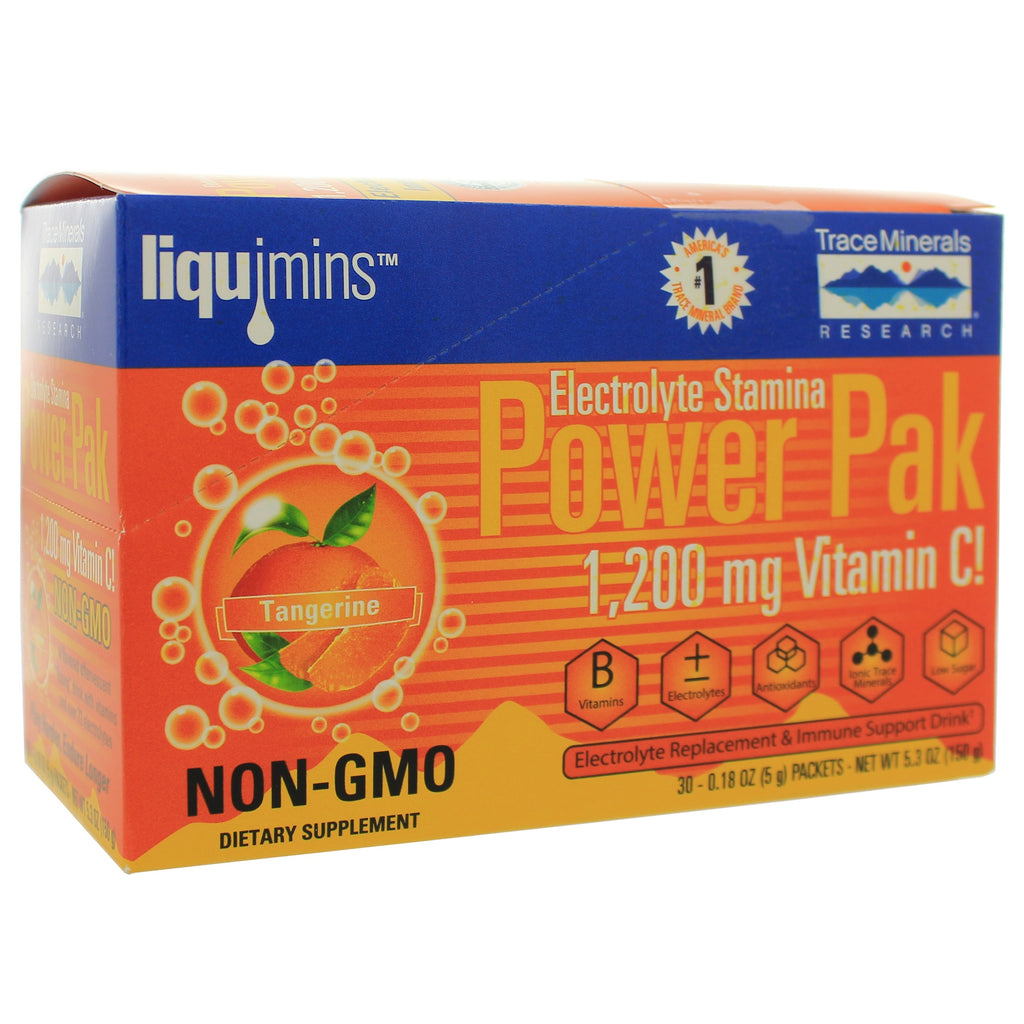 Electrolyte Stamina Power Pak - Non-GMO Tangerine