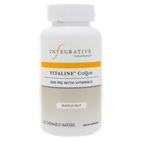 Vitaline CoQ10 300mg w/Vit E Chewable Maple Nut